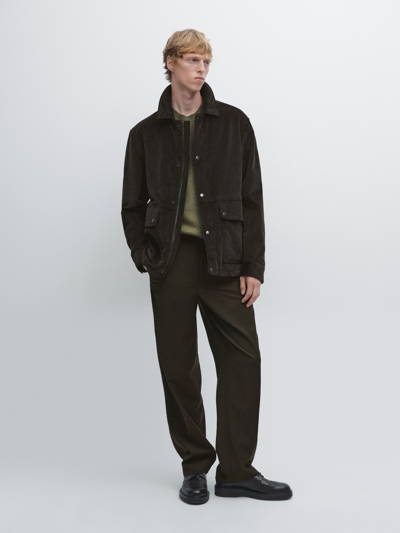 Massimo Dutti Куртка из вельвета