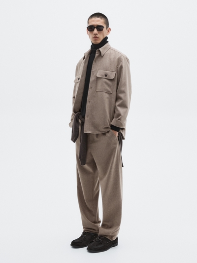 Massimo Dutti Брюки из шерстяной смеси с эластаном - LIMITED