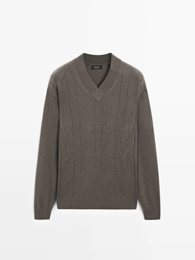 Свитер из вязаной шерстяной смеси - LIMITED- Заказать в России