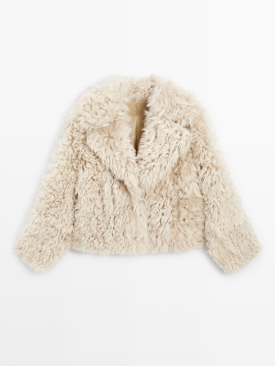 Massimo Dutti Короткое кожаное пальто - STUDIO