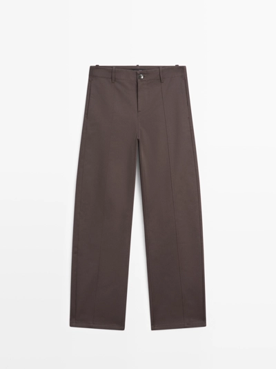 Брюки средней посадки CARROT FIT- Заказать в России