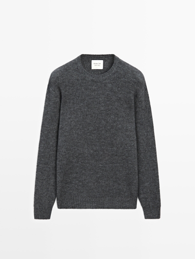 Massimo Dutti Свитер из альпакиевой смеси купить с доставкой.