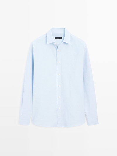 Massimo Dutti Рубашка OXFORD с регулярной посадкой купить с доставкой.
