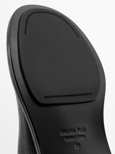 Massimo Dutti Ботильоны с мелким каблуком - LIMITED EDITION