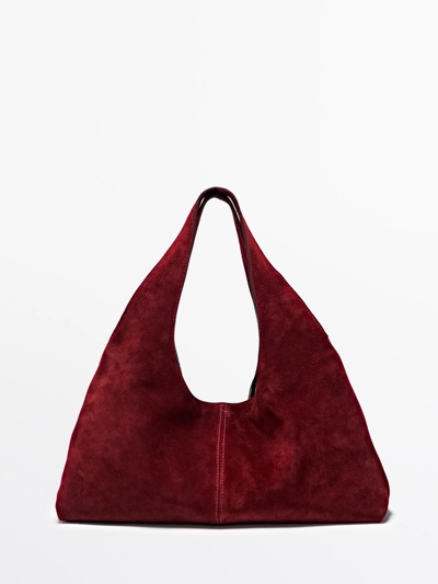 MEDIUM SPLIT LEATHER LADY BAG- Заказать в России