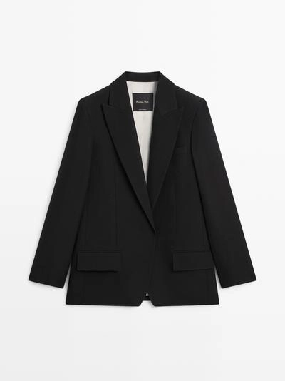 Пиджак из креповой ткани для костюма- Заказать в России