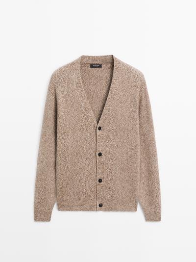 Massimo Dutti Кардиган из смесовой шерсти