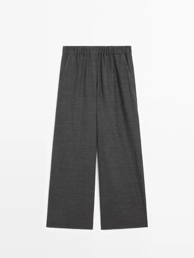 Брюки с широкими штанинами- Заказать в России