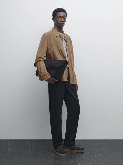 Брюки с кроем джоггер из 100% хлопка- Заказать в России