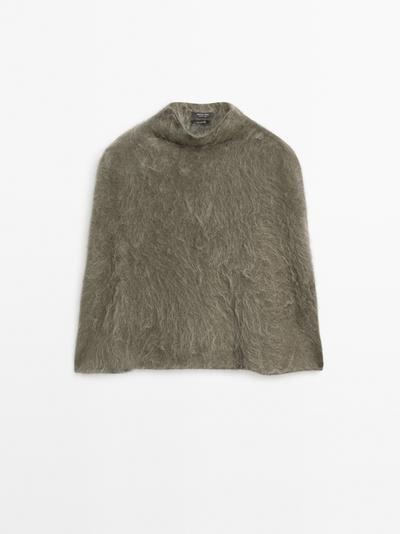 Massimo Dutti Палантин из 100% кашемира с мягкой отделкой