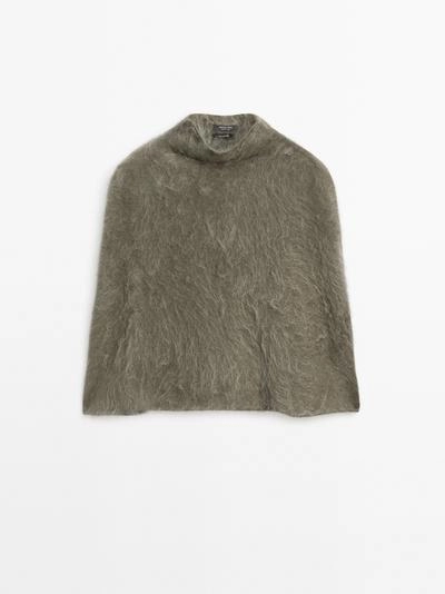 Палантин из 100% кашемира с мягкой отделкой- Заказать в России