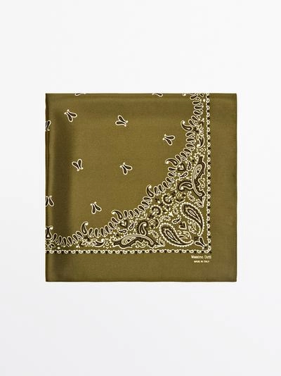 Платок с принтом пейсли