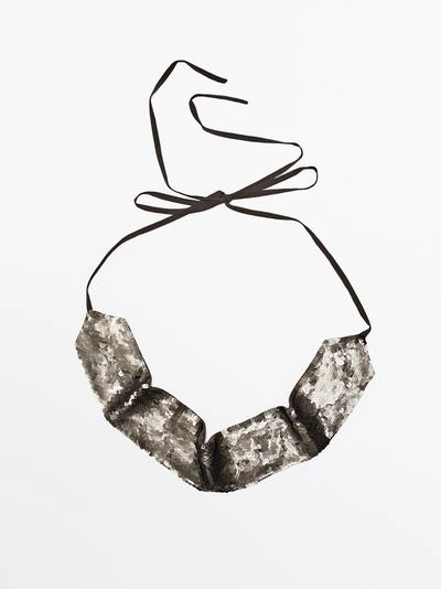 Пояс с пайетками- Заказать в России