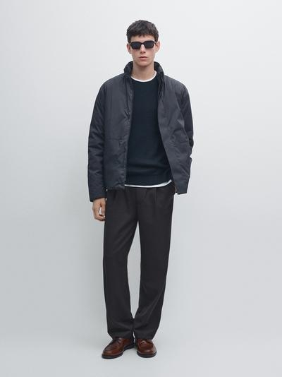 Massimo Dutti Короткая пуховая куртка с водоотталкивающей обработкой купить с доставкой.