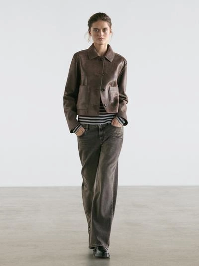 Куртка из замши- Заказать в России