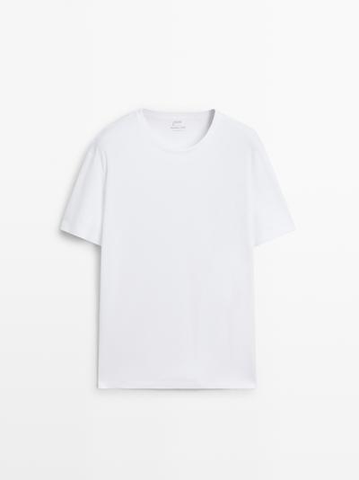 Massimo Dutti Пижама с коротким рукавом и полосатыми брюками купить с доставкой.