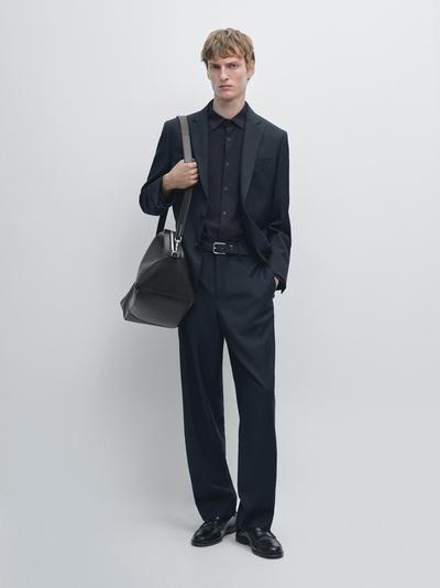 Massimo Dutti Пиджак из 100% шерсти для костюма