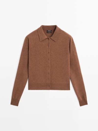 Кардиган из 100% шерсти- Заказать в России