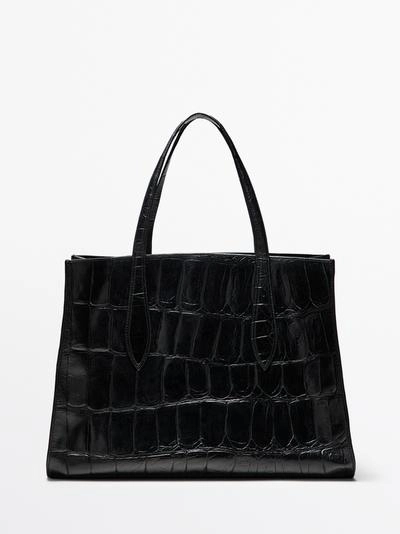 Сумка MAXI NAPPA LEATHER MD ICON