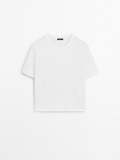 Massimo Dutti Футболка с короткими рукавами REGULAR FIT