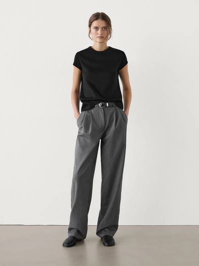 Футболка с коротким рукавом из 100% мерсеризированного хлопка- Заказать в России