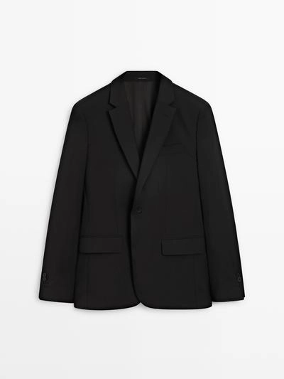 Пиджак из 100% шерсти- Заказать в России