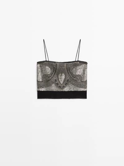 Топ с вышивкой - STUDIO- Заказать в России