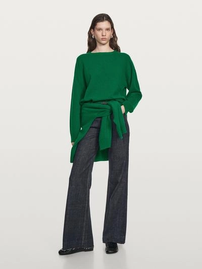 Свитер с круглым вырезом из шерстяной смеси