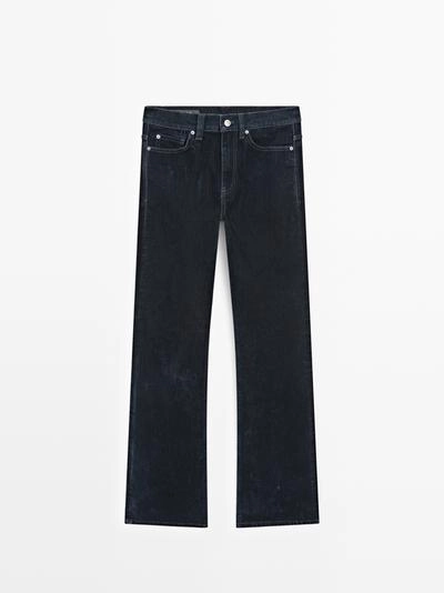 Джинсы с высокой посадкой BOOT-CUT