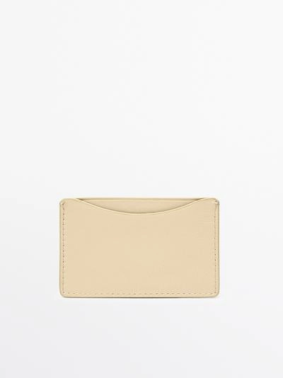 Кошелек из натуральной кожи нубука