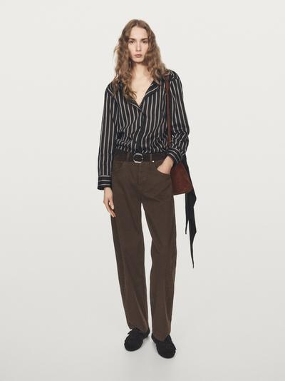 Massimo Dutti Джинсы HIGH-WAIST BALLOON FIT