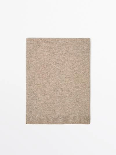 Шарф из тонкой шерстяной смеси- Заказать в России