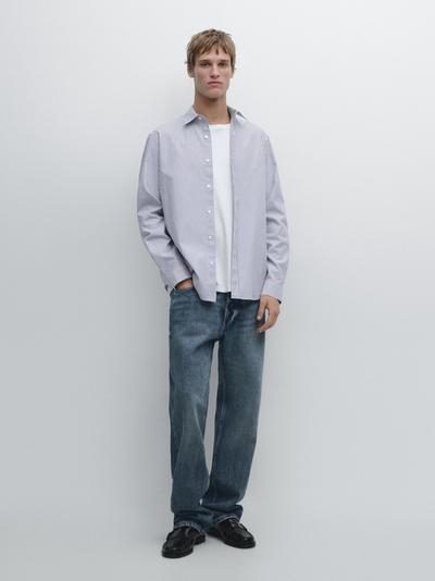 Massimo Dutti Рубашка из 100% хлопка OXFORD