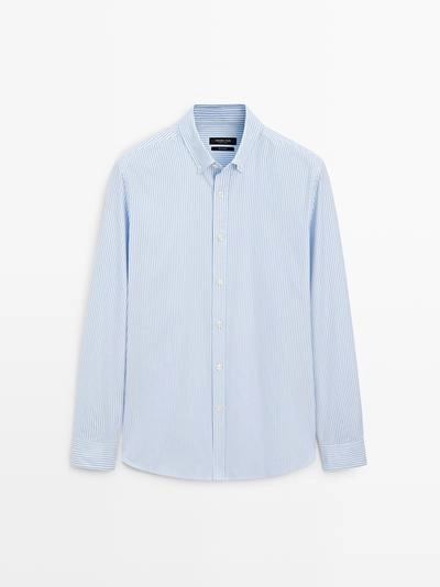 Рубашка из 100% хлопка оксфорд