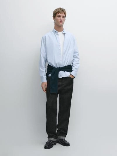 Рубашка из 100% хлопка оксфорд