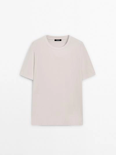 Футболка из 100% мерсеризированного хлопка