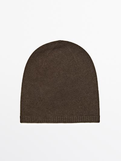 Massimo Dutti Тонкая вязаная шапка