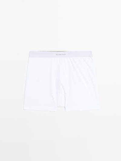 Massimo Dutti Трусы с логотипом на поясе