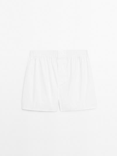 Massimo Dutti Хлопковые боксеры MASSIMO DUTTI
