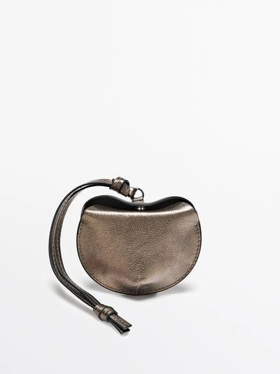 Чехол для AIRPODS из кожи нубука с функцией складывания