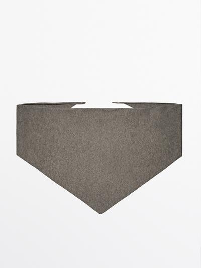 Massimo Dutti Бандана из 100% кашемира