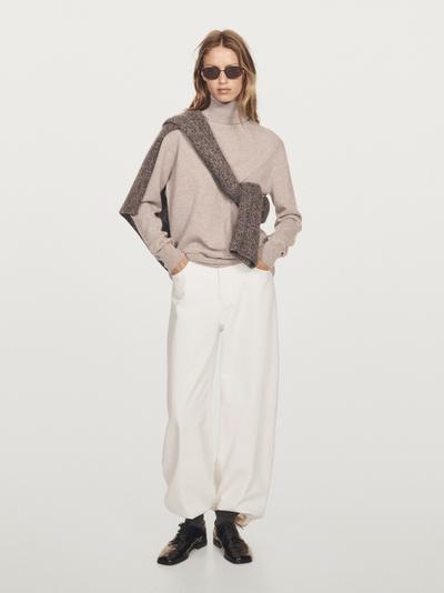 Massimo Dutti Джемпер водолазка из 100% кашемира