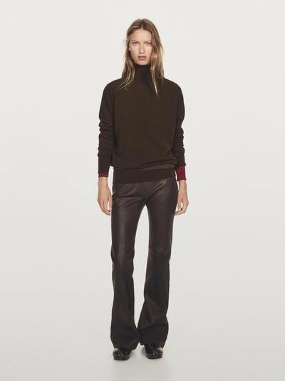 Вязанный свитер-воротник из 100% кашемира- Заказать в России