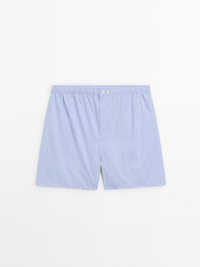 Massimo Dutti Боксёры из хлопка PLAIN POPLIN