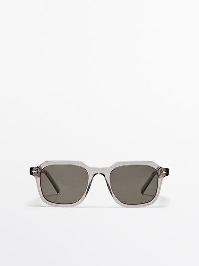 Massimo Dutti Солнечные очки квадратной формы