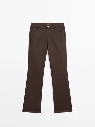 Брюки BOOT-CUT- Заказать в России