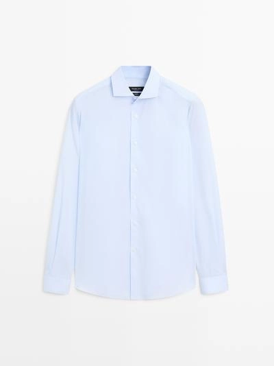 Рубашка SLIM FIT из 100% хлопка- Заказать в России