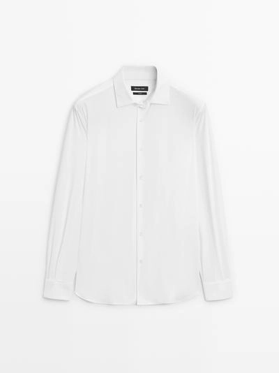 Рубашка SLIM FIT STRETCH- Заказать в России