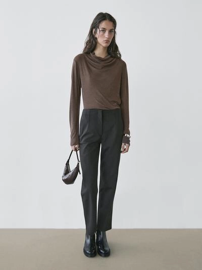 Брюки из технической смесовой ткани