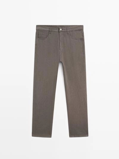 Джинсы суженого кроя